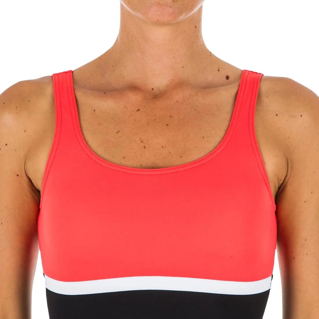 Women's 1-piece Swimsuit Heva li Black Coral
