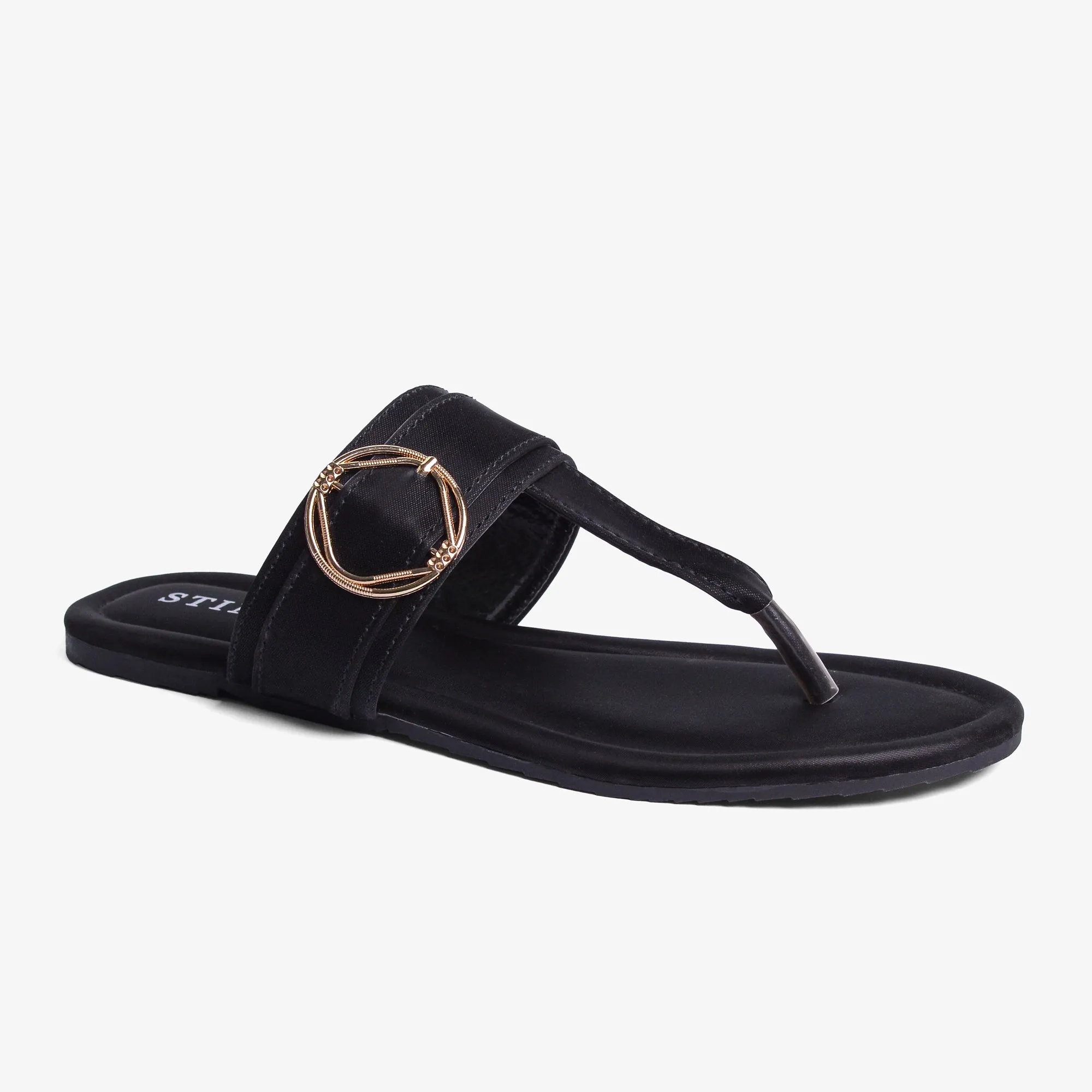 Women's Abrin Toe Flats-SF2538