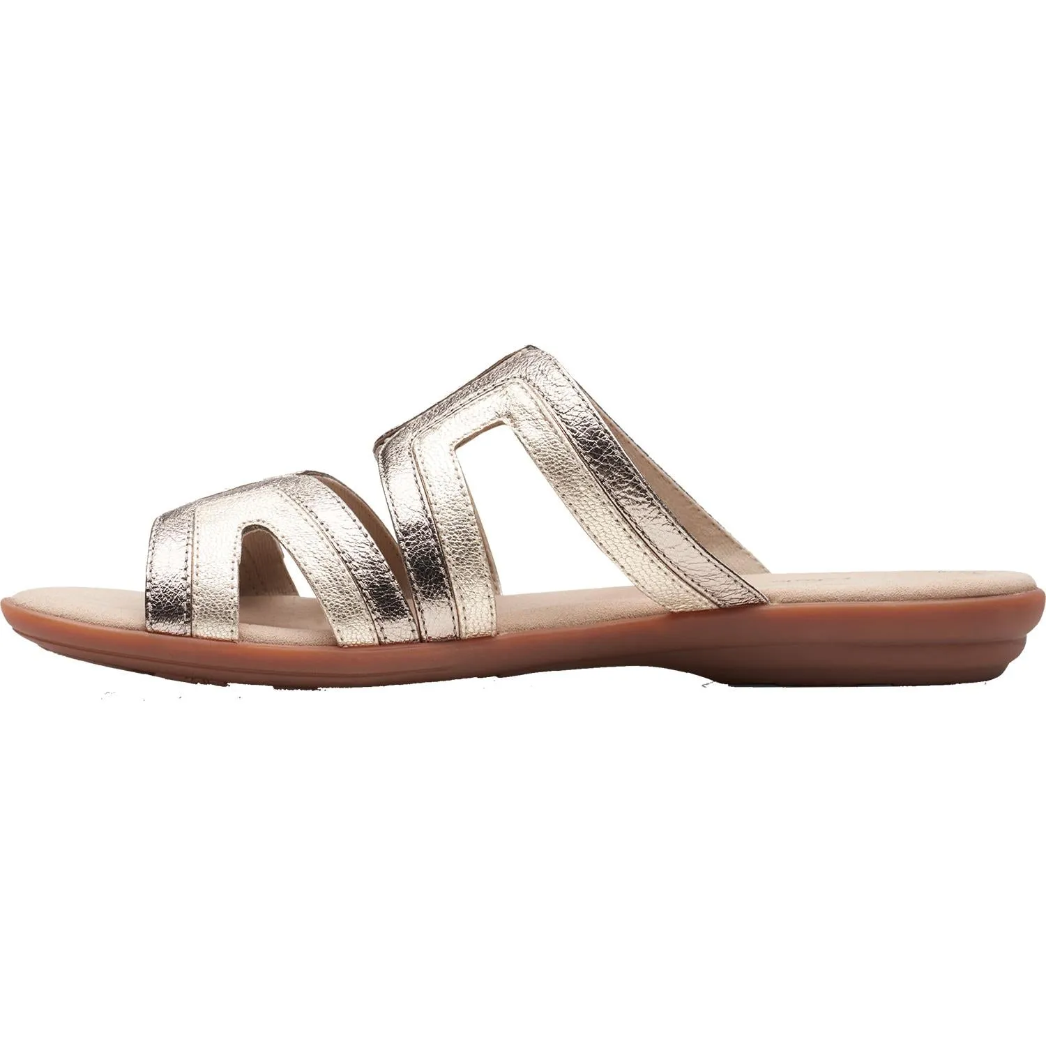 Women's Clarks Ada Lilah Metallic Combi Leather