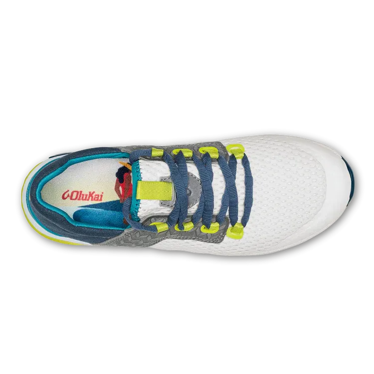 WOMEN'S OLUKAI WAILUKU | BRIGHT WHITE / LAGOON