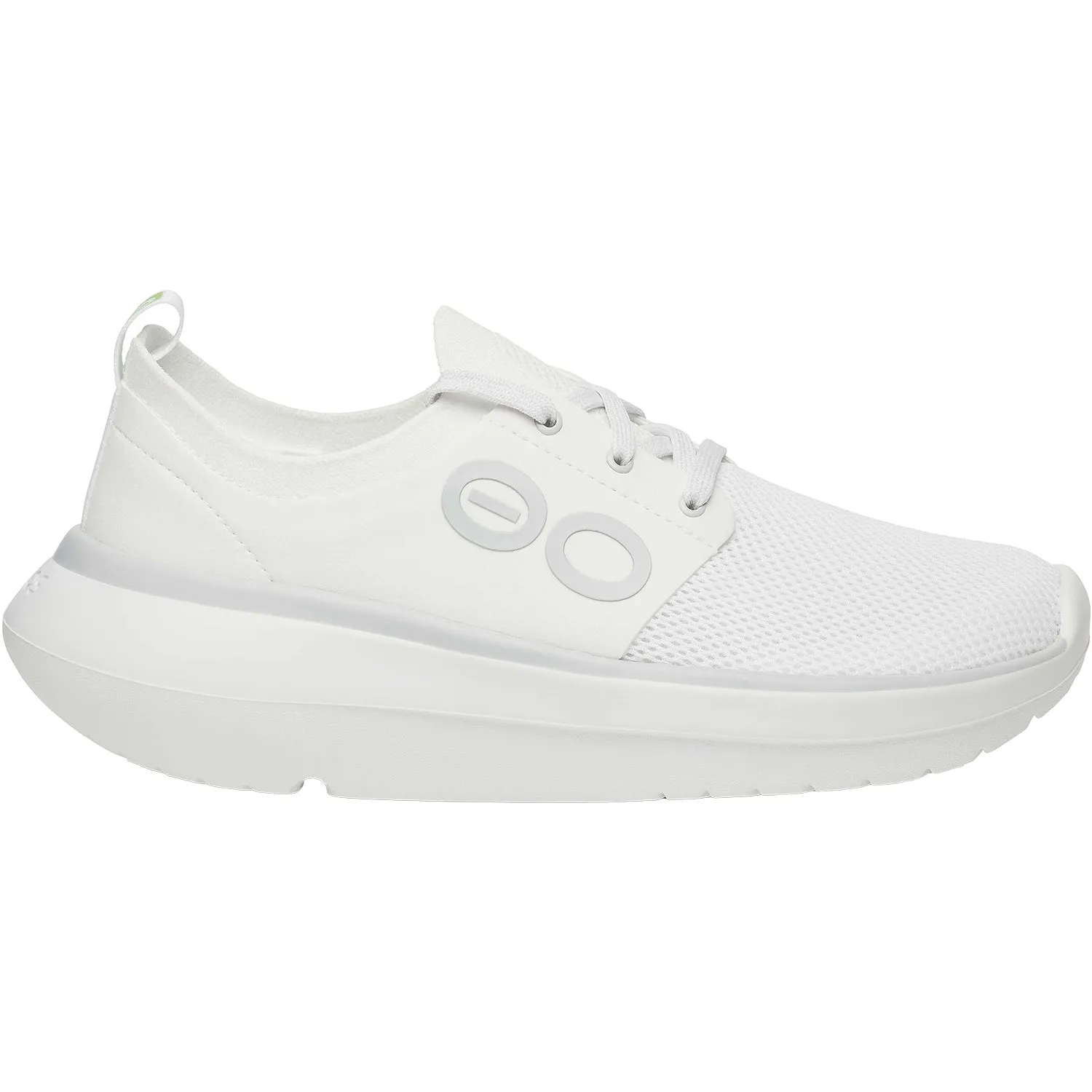 Women's Oofos Oomy Stride White Synthetic