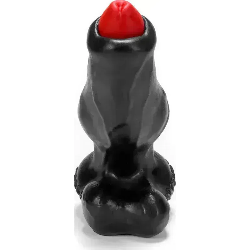 Woof Hollow Plug w Stopper Black Red