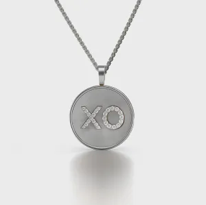 XO White Gold Coin