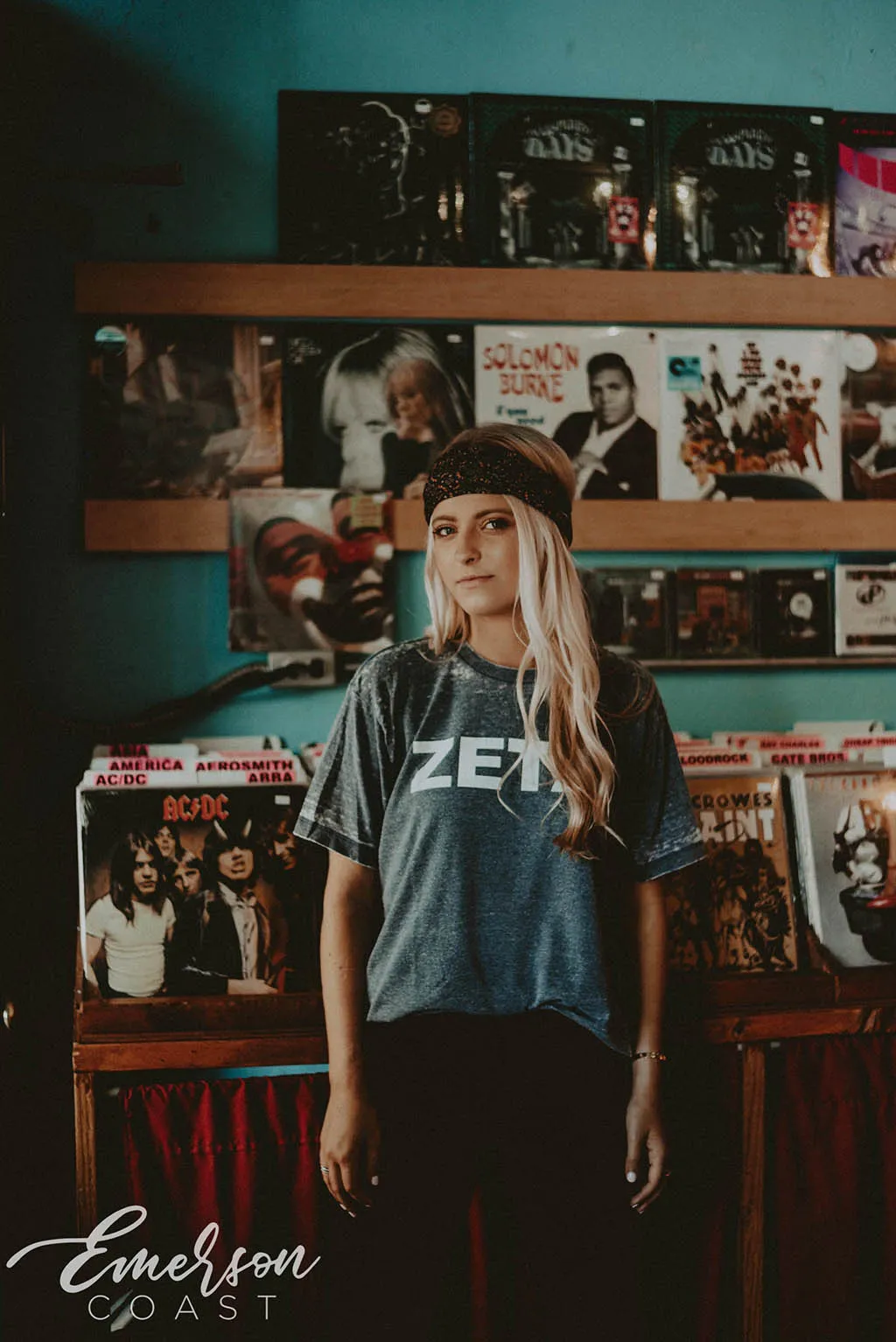 Zeta Simple Acid Wash PR Tshirt